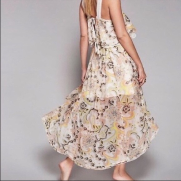 SALE Free People NWOT XS falling skies floral skirt - Picture 2 of 9